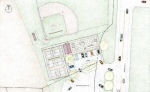 Proposed plan of phase 1 of the Veterans Field Project